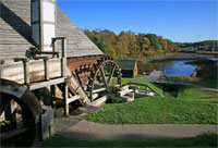 Water Wheels at Saugus Iron works